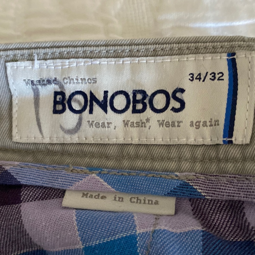 Bonobos gray pants very good shape